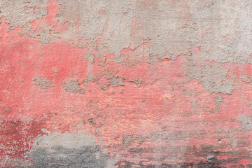 Wall fragment with scratches and cracks