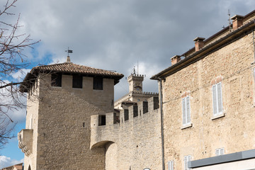 Fototapeta na wymiar San Marino Republic Italy