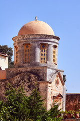 Fototapeta na wymiar Agia Triada - Orthodox monastery on the island of Crete.