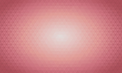 Light Pink vector triangle polygon background.