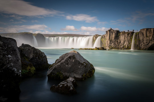 Godafoss waterfall in Iceland, Europe.