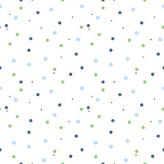 Abstract background with color circles. Seamless pattern