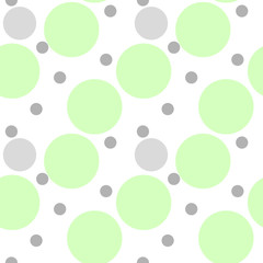 Abstract background with color circles. Seamless pattern