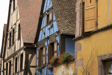 Fototapeta na wymiar Riquewihr, Alsace, France