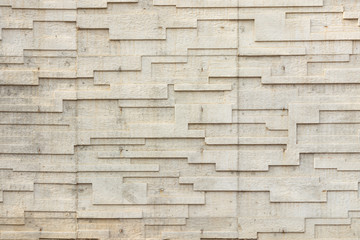 New-style elevation tile wall. The decoration of new-fashioned building.