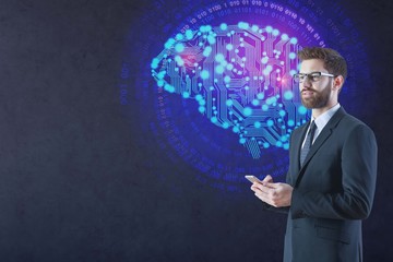 Artificial intelligence concept