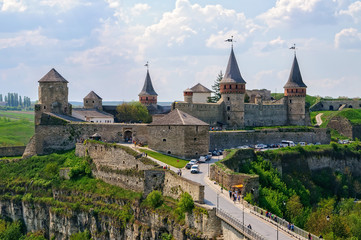 Medieval castle in Ukraine