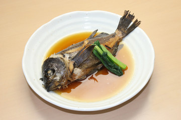 魚の煮付け