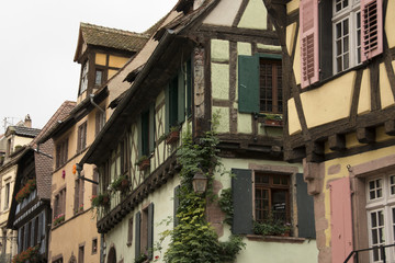 Fototapeta na wymiar Riquewihr, Alsace, France