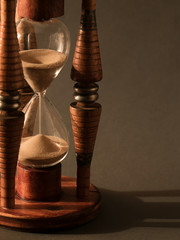 Wooden Hourglass