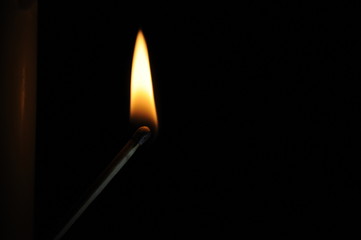 Feuer , Streichholz , Anzünden, Fire , Holz,  Makro