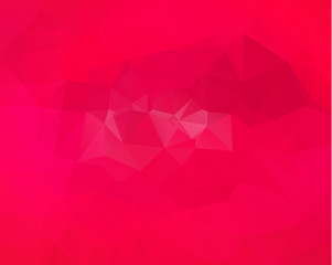 Pink Pattern. triangular template. Geometric sample. Repeating routine with triangle shapes