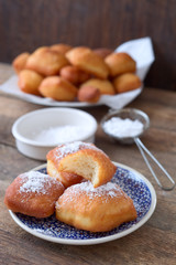 Selbstgemachte Beignets