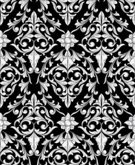 Retro decorative seamless pattern