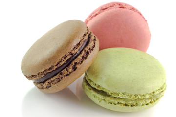Thre macarons