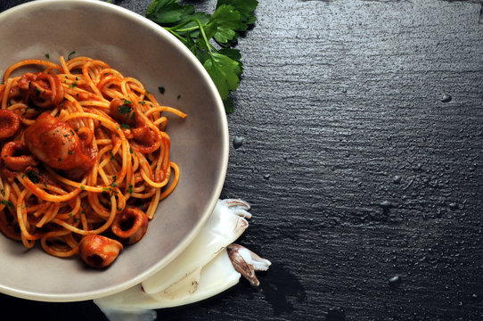 Spaghetti e squids