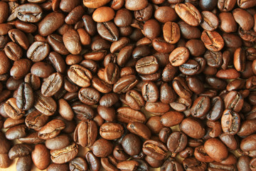 Fragrant coffee beans