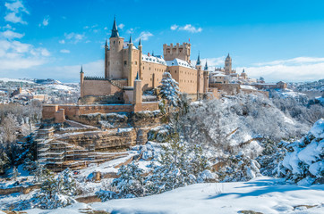The Alcazar of Segovia - obrazy, fototapety, plakaty