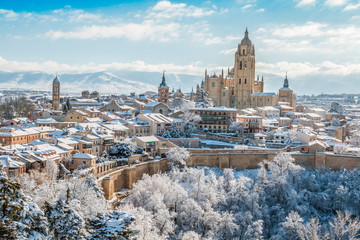Segovia Spain - obrazy, fototapety, plakaty