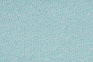 light blue  background stockinette; jersey;  tricot; knitted fabric; turquoise knitted material - obrazy, fototapety, plakaty