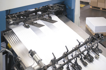 White paper in offset printing