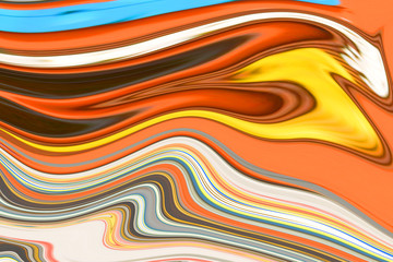 Multi-colored lines. Colorful picture.