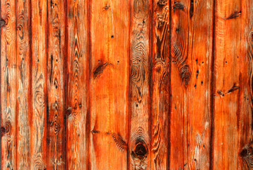 old wooden orange texture, background for design. horizontally
