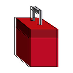 toolbox kit used for construction interiors and building vector illustration