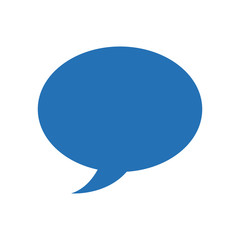 speech bubble message chat dialog conversation vector illustration