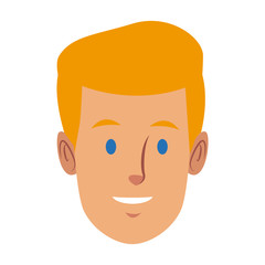 Fototapeta premium worker portrait of delivery man with cap vector illustration