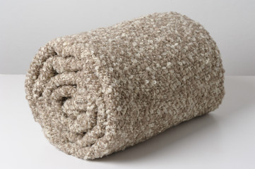 knitted mohair blanket