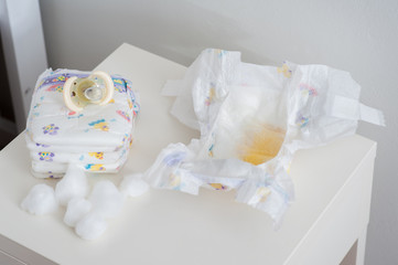 Baby disposable diapers