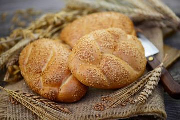 Brötchen Sesam