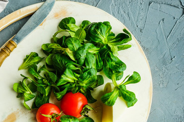 Organic food concept