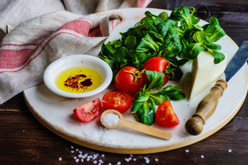 Organic food concept