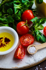 Organic food concept