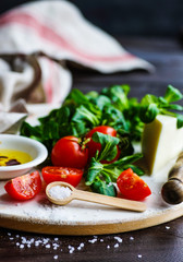 Organic food concept