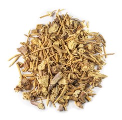 Radix Cynanchi atrati, chinese herb medicine isolated. Bai Wei
