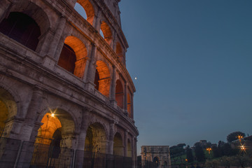 Morning at the Colosseum