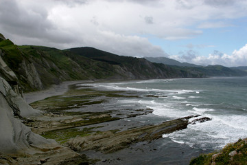Seaside cliff