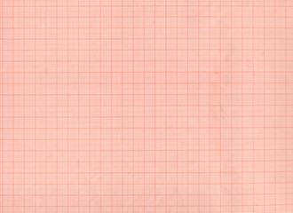 Red graph paper texture