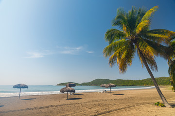 Sand beach in Cuba