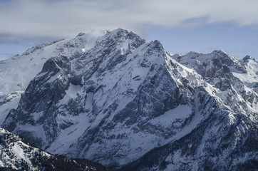 Fototapeta na wymiar Mountains Alps in Italy