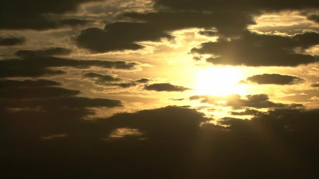 chiemsee sunset time lapse