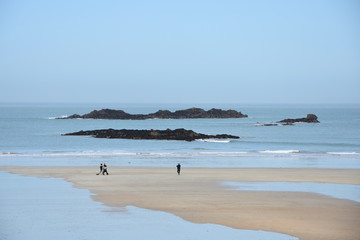 saint-malo, plage