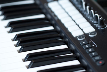 synthesizer allows you to play music in different places and situations