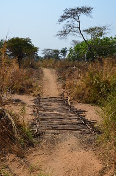The African village. Zambia