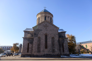 The Surp Karapet Church in Gavar, Armenia