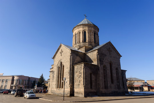The Surp Karapet Church in Gavar, Armenia