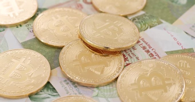 Hong Kong dollar and bitcoin